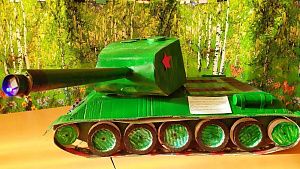 Легендарный танк Т-34 - гордость Тагила. Камалов Данил, 5 лет, дс 53