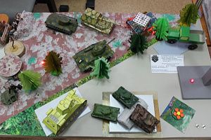 Танковому бою под Прохоровкой посвящается…  Шк-инт 1